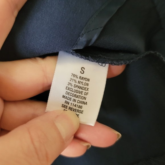 Roz & Ali Blazer Womens S Small Blue - Picture 7 of 7